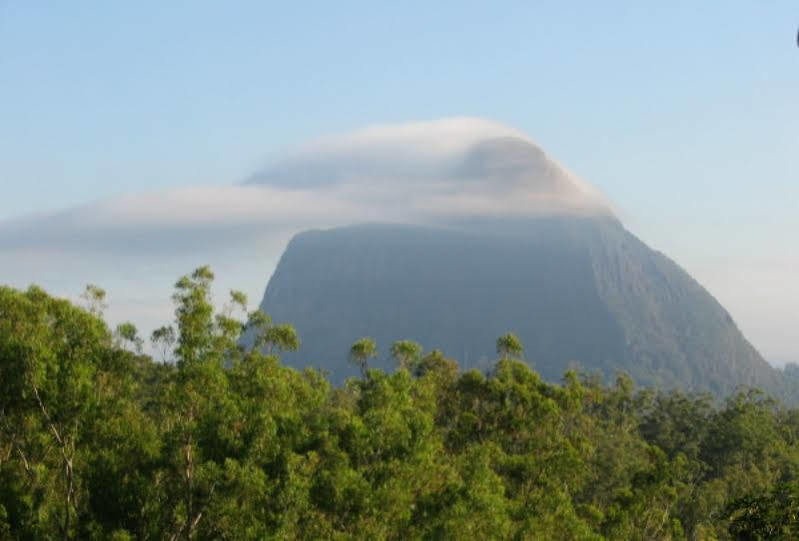 Glass On Glasshouse Glass House Mountains